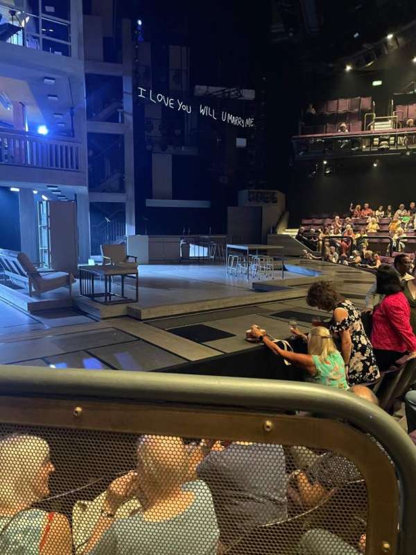 Gillian Lynne Theatre, bloc: Stalls, rangée: I, place: 62
