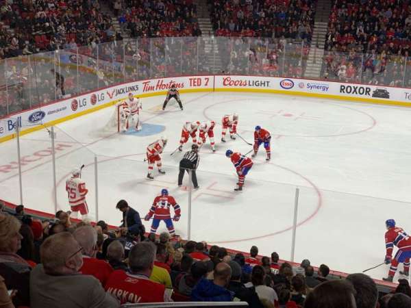Centre Bell, bloc: 102, rangée: K, place: 14