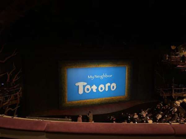 Gillian Lynne Theatre, bloc: Circle, rangée: B, place: 55