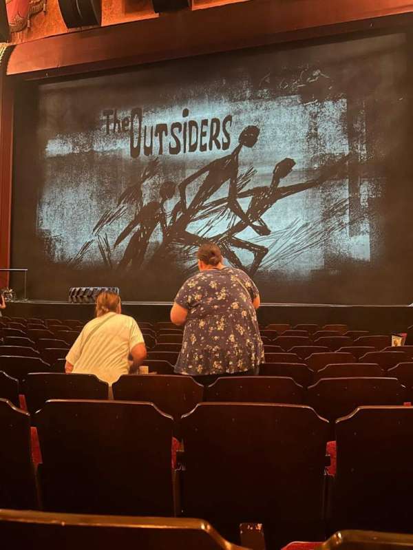 Bernard B. Jacobs Theatre, bloc: Orchestra C, rangée: J, place: 103