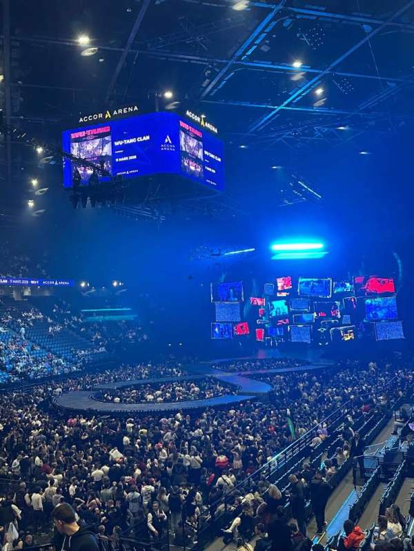 Accor Arena, bloc: Gradin C, rangée: 9, place: 6