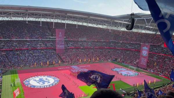 Wembley Stadium, bloc: 504, rangée: 23, place: 119