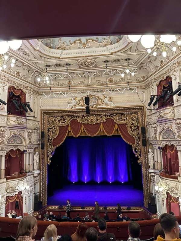 Lyceum Theatre, Sheffield, bloc: Circle, rangée: F, place: 10
