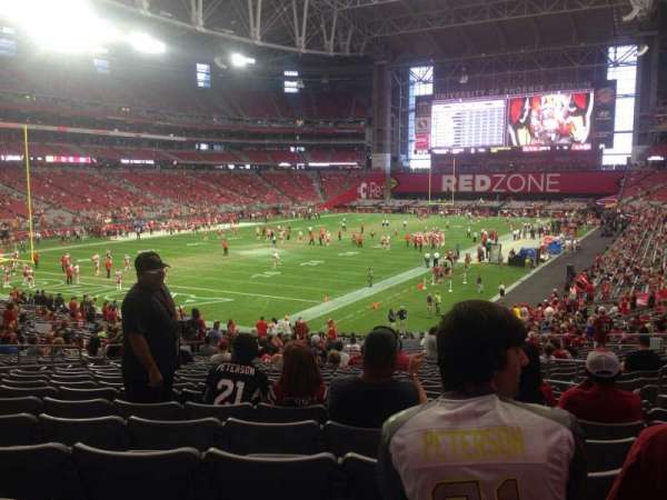 State Farm Stadium, bloc: 115, rangée: 36, place: 24