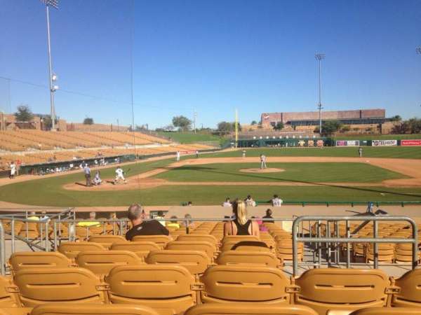 Camelback Ranch, bloc: 110, rangée: 7, place: 3