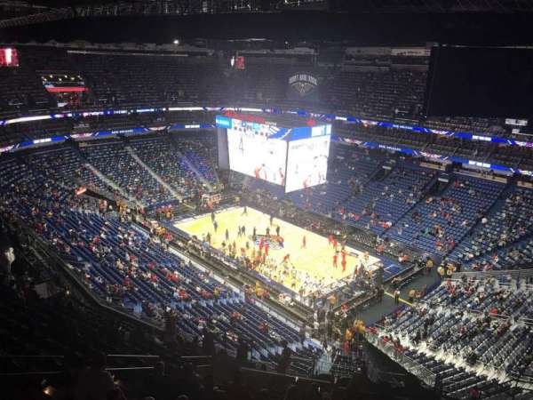 Smoothie King Center, bloc: 312, rangée: 17, place: 14