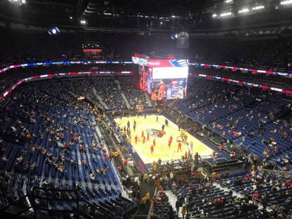 Smoothie King Center, bloc: 310, rangée: 8, place: 15