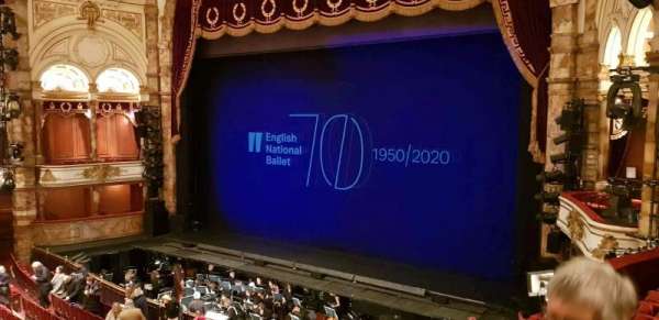London Coliseum, bloc: Dress Circle, rangée: C, place: 14