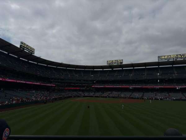 Angel Stadium, bloc: 237, rangée: B, place: 7