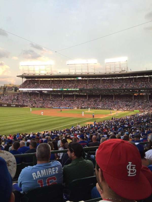 Wrigley Field, bloc: 204, rangée: 4, place: 11