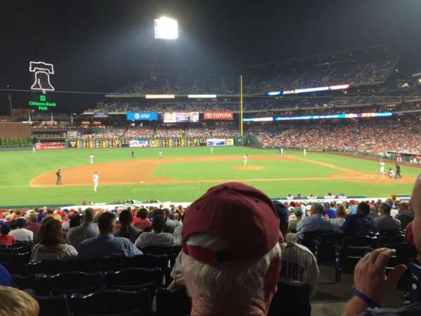 Citizens Bank Park, bloc: 131, rangée: 26, place: 2