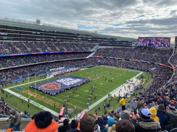 Soldier Field, bloc: 445, rangée: 12, place: 4