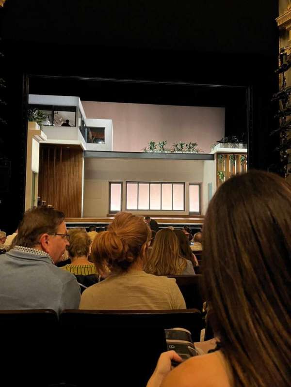 Hudson Theatre, bloc: Orchestra C, rangée: N, place: 108