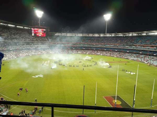 Melbourne Cricket Ground, bloc: Q35, rangée: B, place: 5