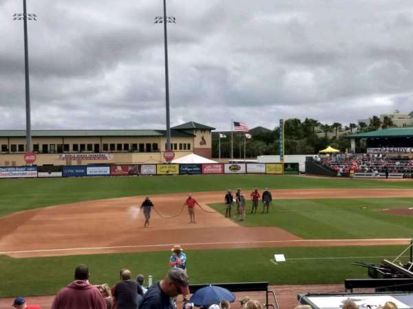 Roger Dean Chevrolet Stadium, bloc: 212, rangée: 1, place: 12