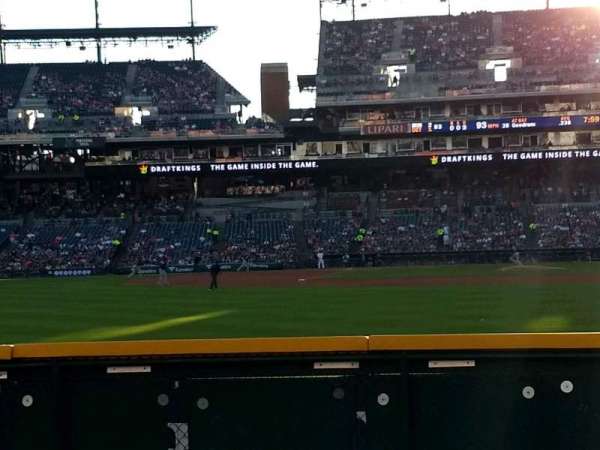 Comerica Park, bloc: 147, rangée: A, place: 14