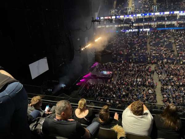 The O2, London, bloc: 402, rangée: D, place: 497