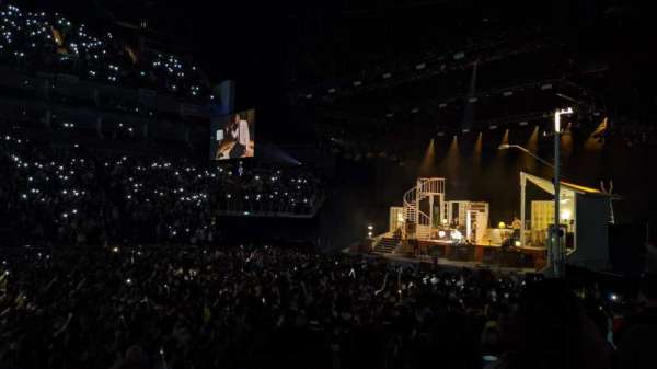 The O2, London, bloc: 111, rangée: K