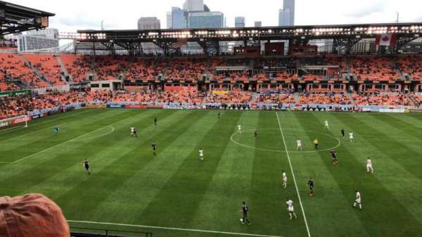 Shell Energy Stadium, bloc: 226, rangée: J, place: 21