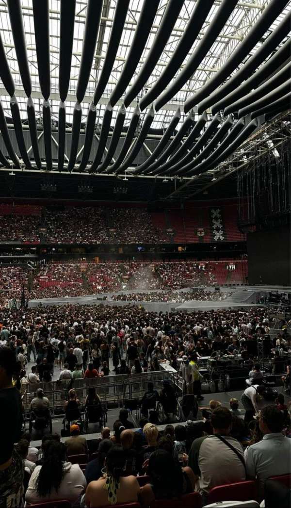 Johan Cruijff ArenA, bloc: 120, rangée: 11, place: 146