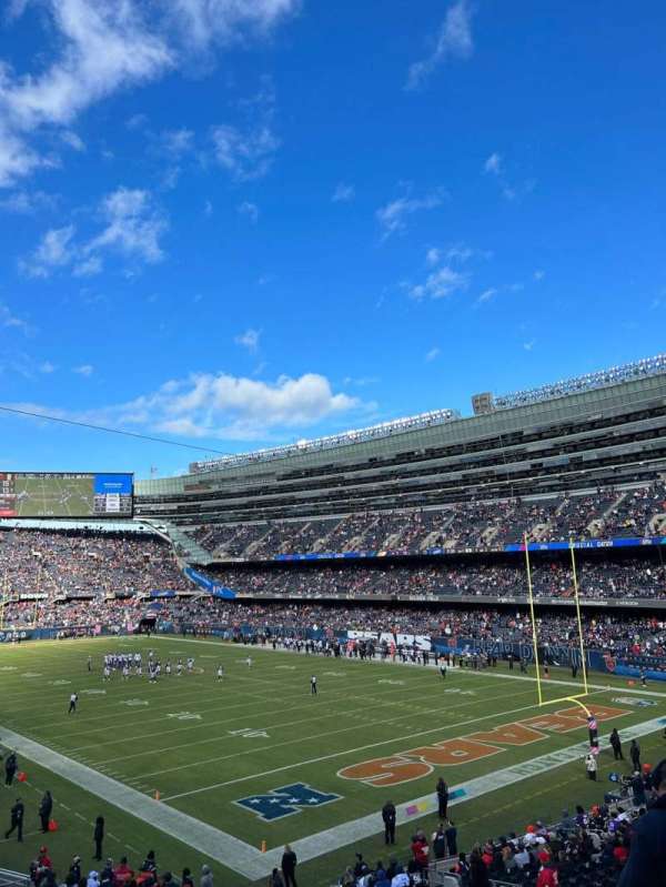 Soldier Field, bloc: 226, rangée: 6, place: 5-6