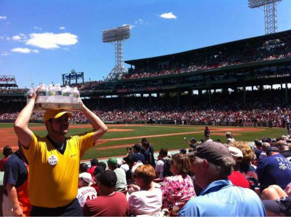Fenway Park, bloc: Field box 69, rangée: M