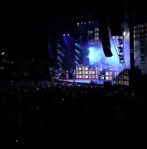 Hershey Park Stadium, bloc: 25, rangée: F, place: 1