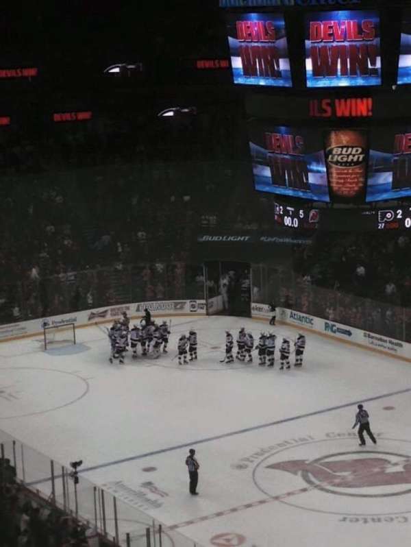 Prudential Center, bloc: 133, rangée: 2, place: 15