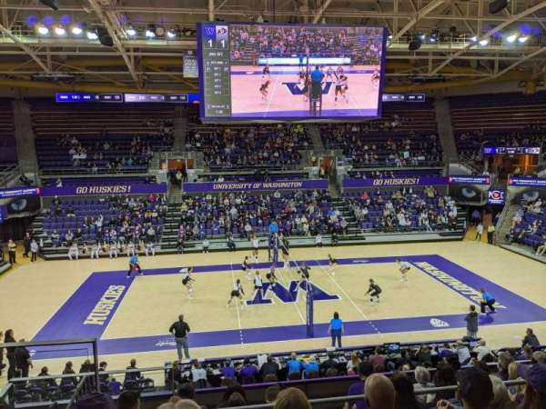 Alaska Airlines Arena at Hec Edmundson Pavilion, bloc: 1, rangée: 18, place: 21