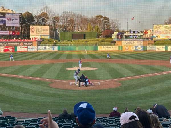 ShoreTown Ballpark, bloc: 108, rangée: 19, place: 14