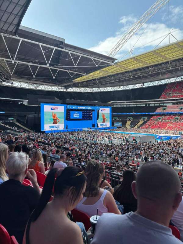 Wembley Stadium, bloc: 120, rangée: 35, place: 257
