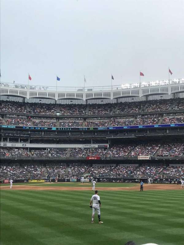 Yankee Stadium, bloc: 103, rangée: 4, place: 17