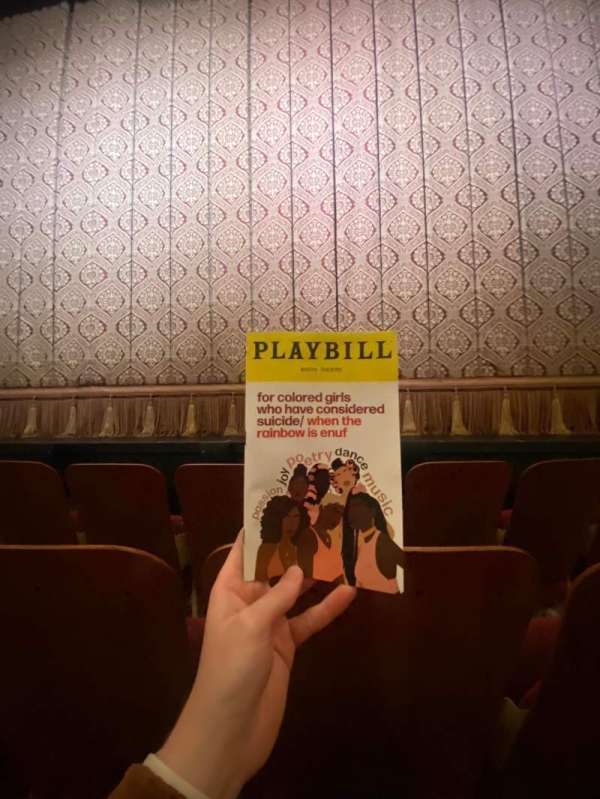 Booth Theatre, bloc: Orchestra C, rangée: A, place: 108