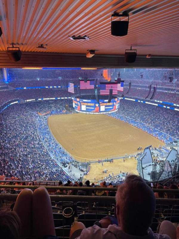 NRG Stadium, bloc: 752, rangée: R, place: 12