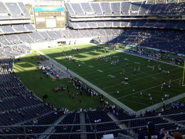 San Diego Stadium, bloc: V15, rangée: 5, place: 6