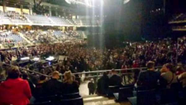 Lotto Arena, bloc: 130, rangée: 8