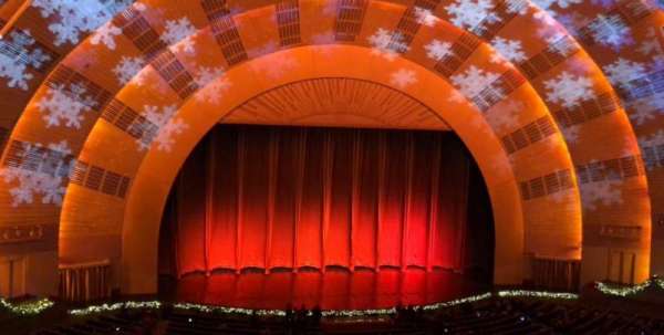 Radio City Music Hall, bloc: 2nd Mezzanine 5, rangée: B, place: 509