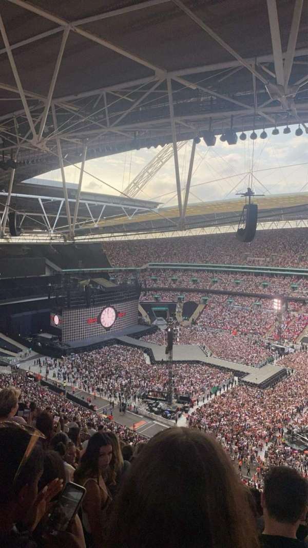 Wembley Stadium, bloc: 523, rangée: 29, place: 300
