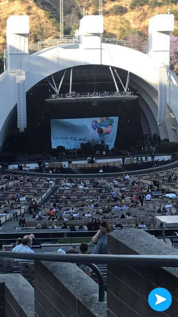 Hollywood Bowl, bloc: U1, rangée: 7, place: 46