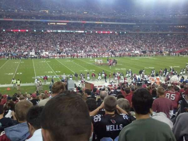 State Farm Stadium, bloc: 111, rangée: 13, place: 07