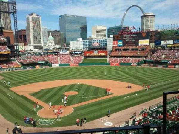 Busch Stadium, bloc: 249, rangée: 2, place: 15