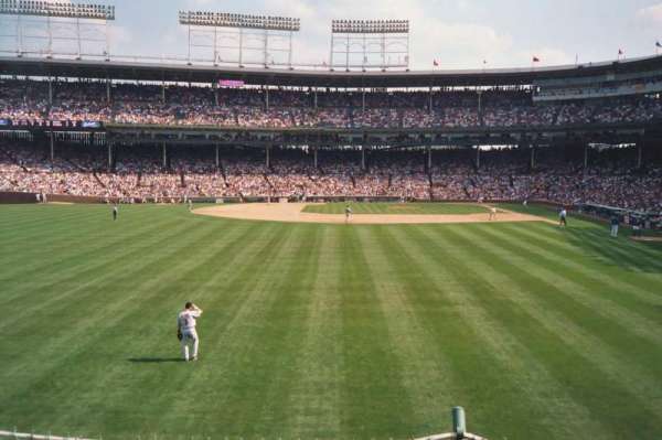 Wrigley Field, bloc: 503, rangée: 2