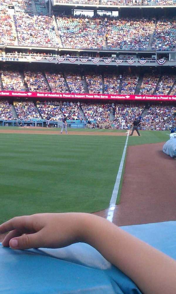 Dodger Stadium, bloc: 49fd, rangée: AA, place: 9