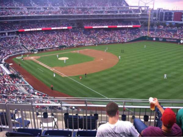Nationals Park, bloc: 228, rangée: G, place: 13