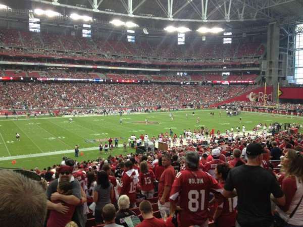State Farm Stadium, bloc: 113, rangée: 23, place: 10
