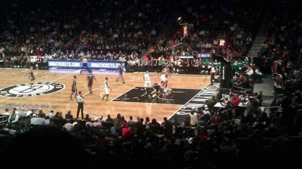 Barclays Center, bloc: 121, rangée: 5, place: 12