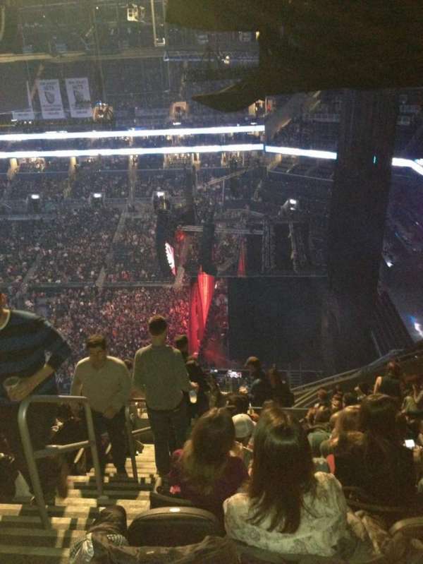 Barclays Center, bloc: 205, rangée: 15, place: 25