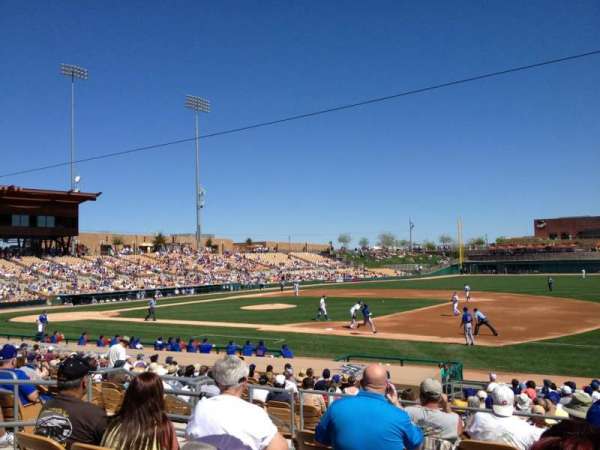 Camelback Ranch, bloc: 105, rangée: 7, place: 10