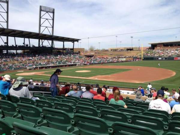 Salt River Fields, bloc: 204, rangée: 11, place: 3