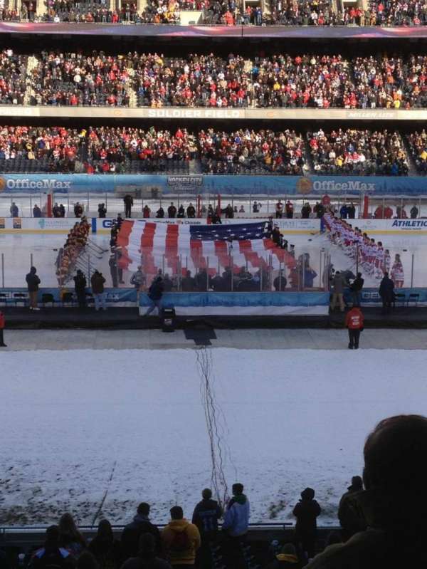 Soldier Field, bloc: 138, rangée: 13, place: 10